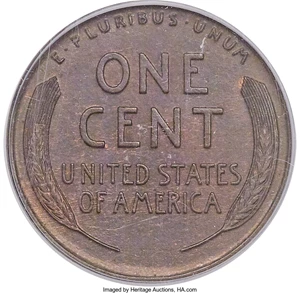 image for: 1917 1C Doubled Die Obverse MS64 Red and Brown PCGS....