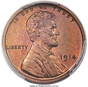image for: 1914 1C PR67+ Red and Brown PCGS. CAC....