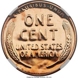 image for: 1953 1C PR68 Red Ultra Cameo NGC....