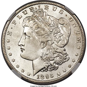 image for: 1893-O $1 MS65 ★ NGC....