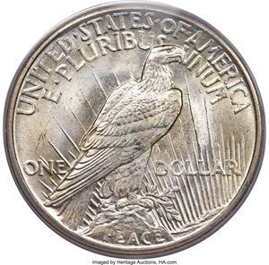 image for: 1921 $1 MS67 PCGS....