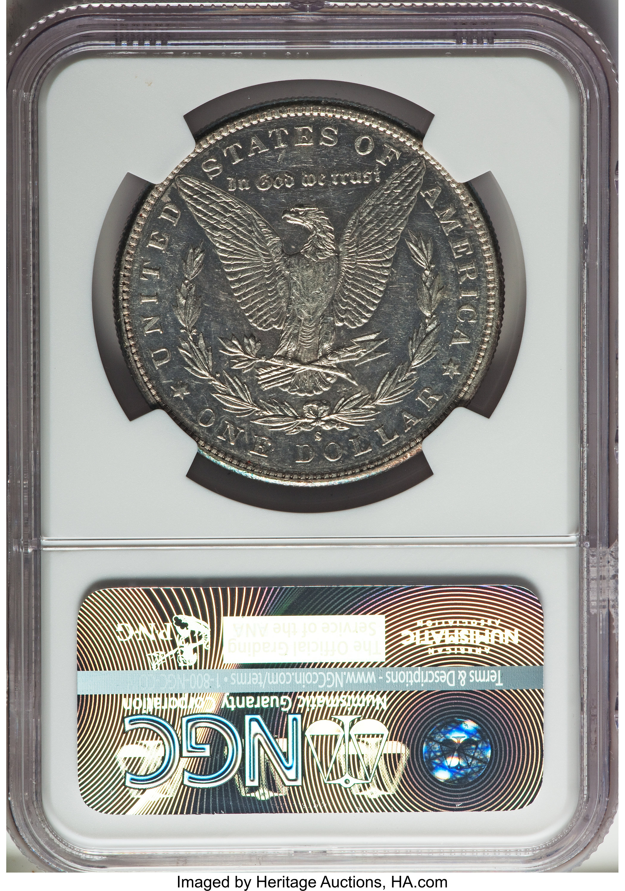 1884-S $1  MS PL AU53 PL CAC thumbnail 20