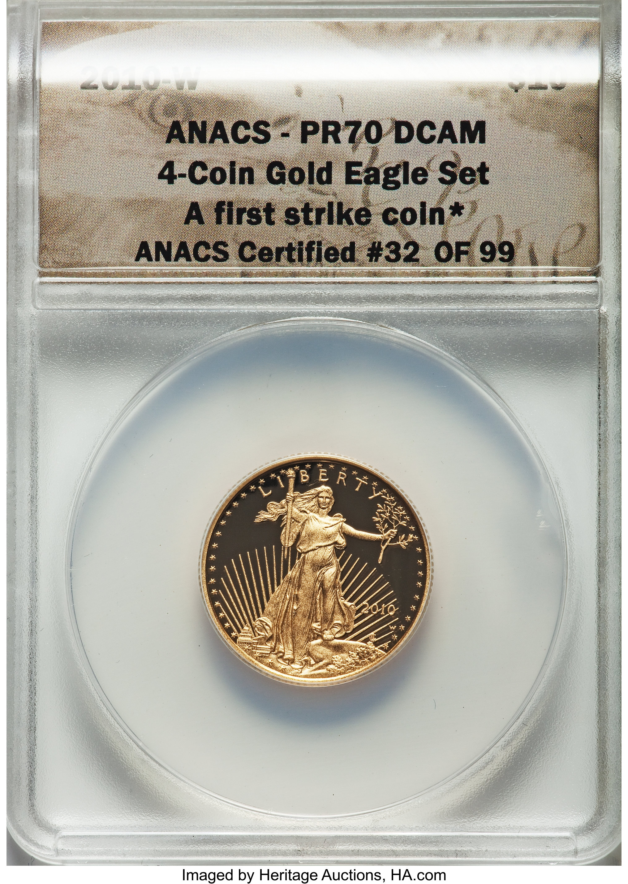 American Gold Eagle (AGE) Set 4 Coins, 1986- PR DCAM [Type] OGP thumbnail 27