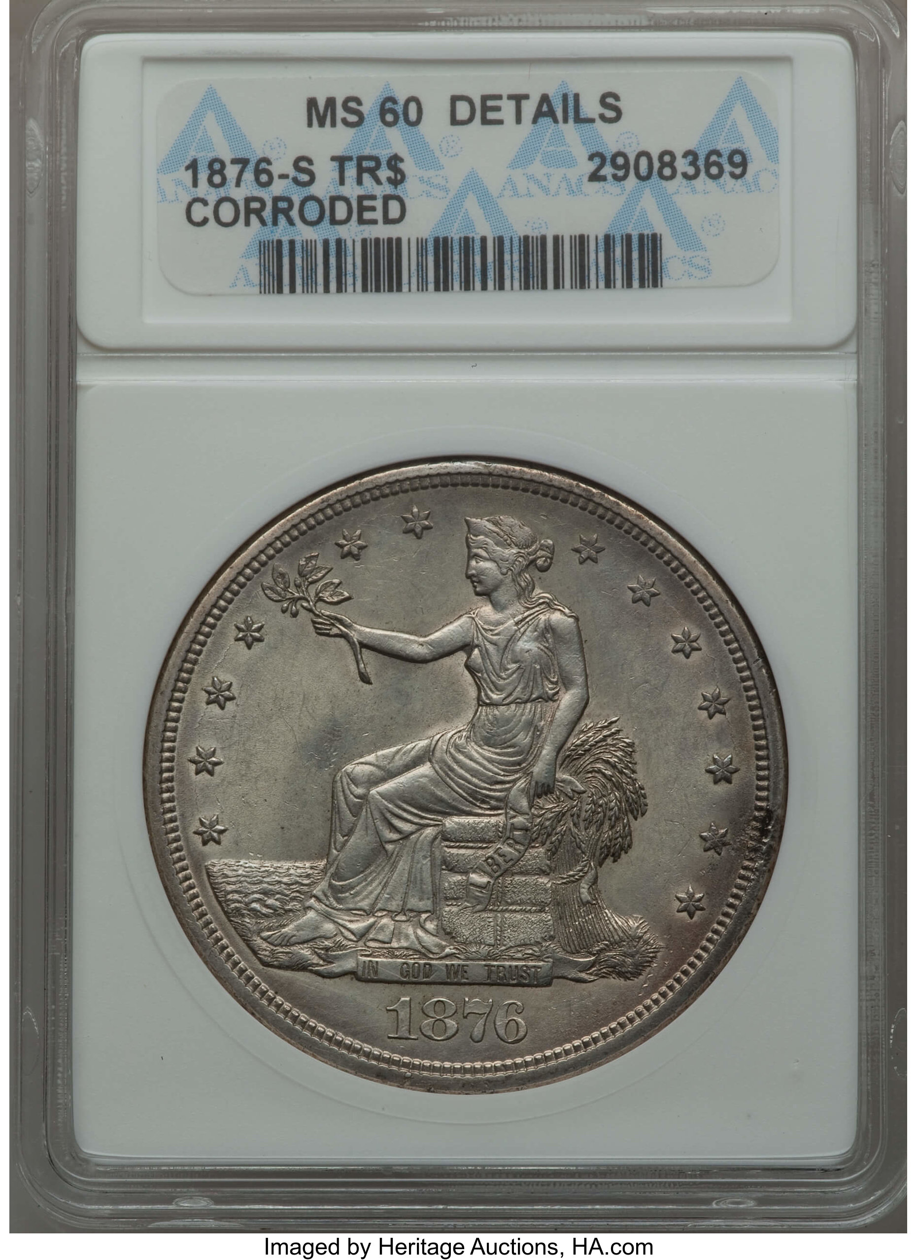 Image for 1876-S Trade$ MS60