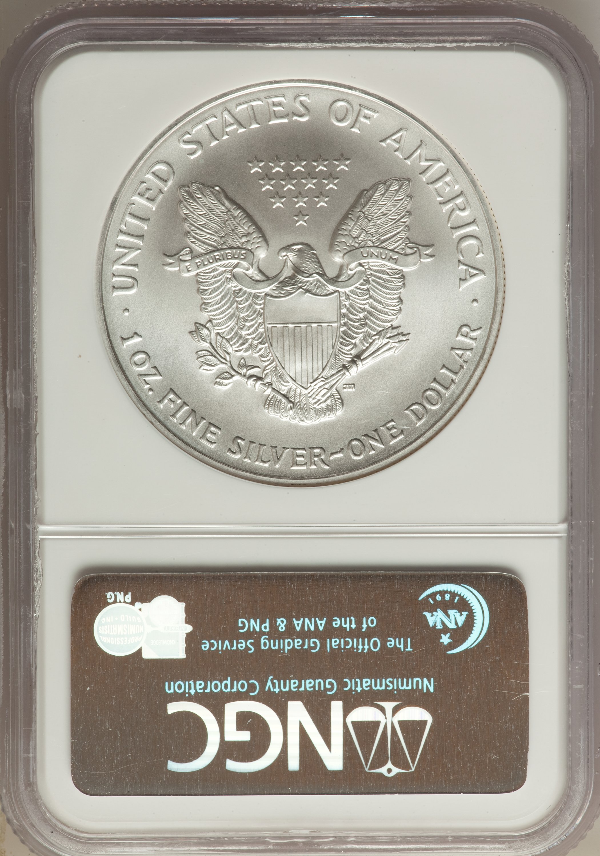 2006 $1  Silver Eagle MS63 CAC thumbnail 2