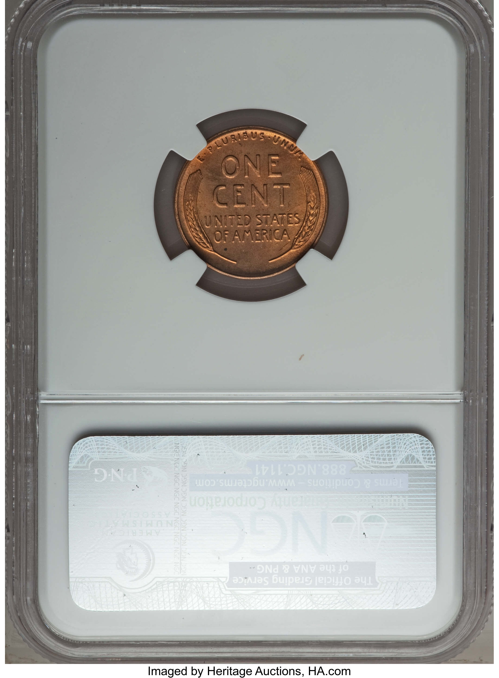 1945-D 1c MS RD MS63 RD CAC thumbnail 8