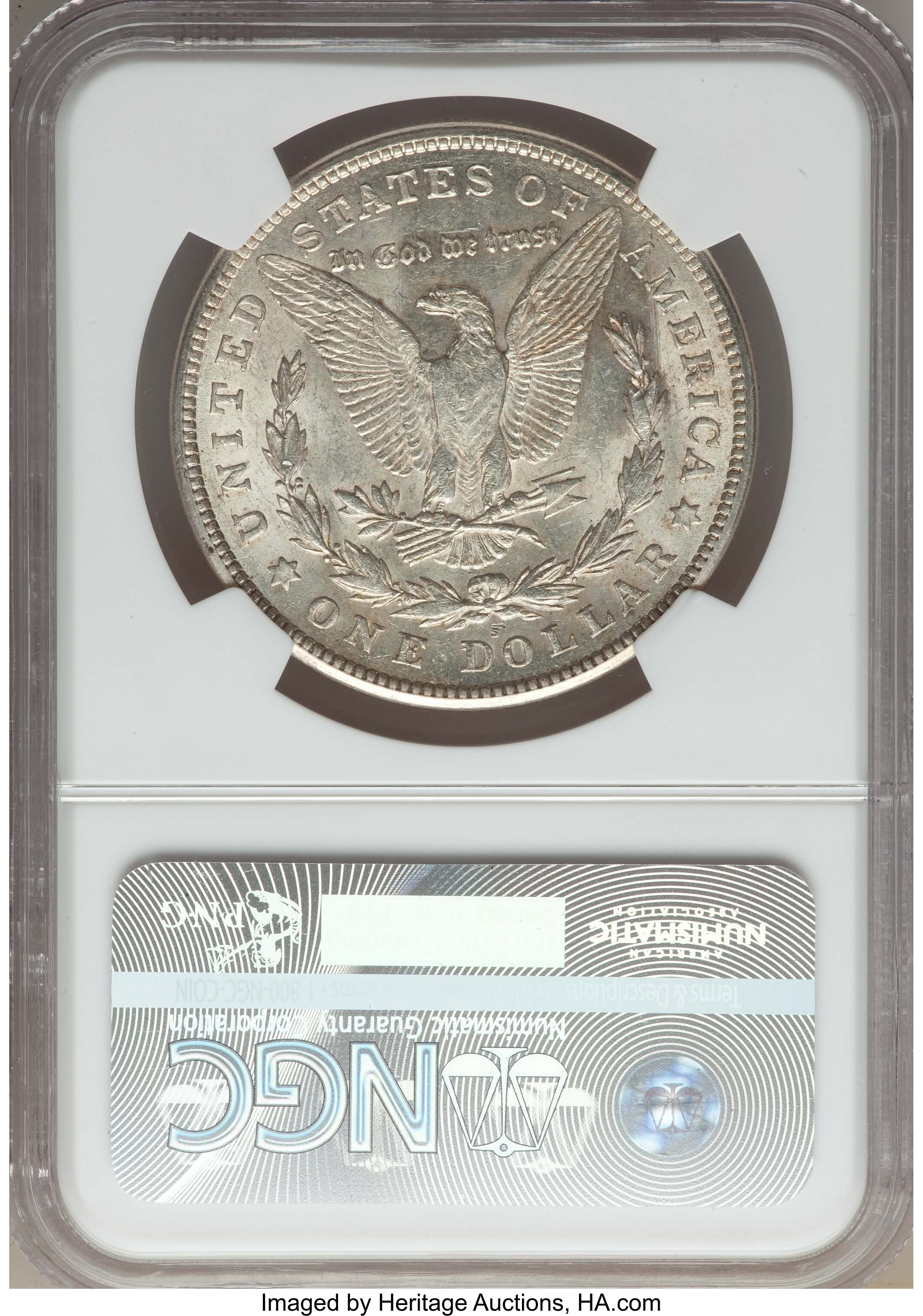 1921-S $1  Thorn Head, VAM-1B AU58 thumbnail 2