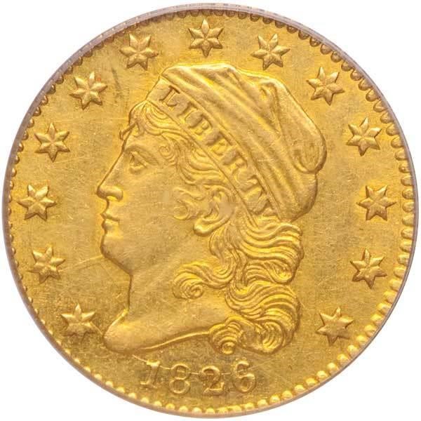 image for: $2.50 1826/'5' PCGS AU55