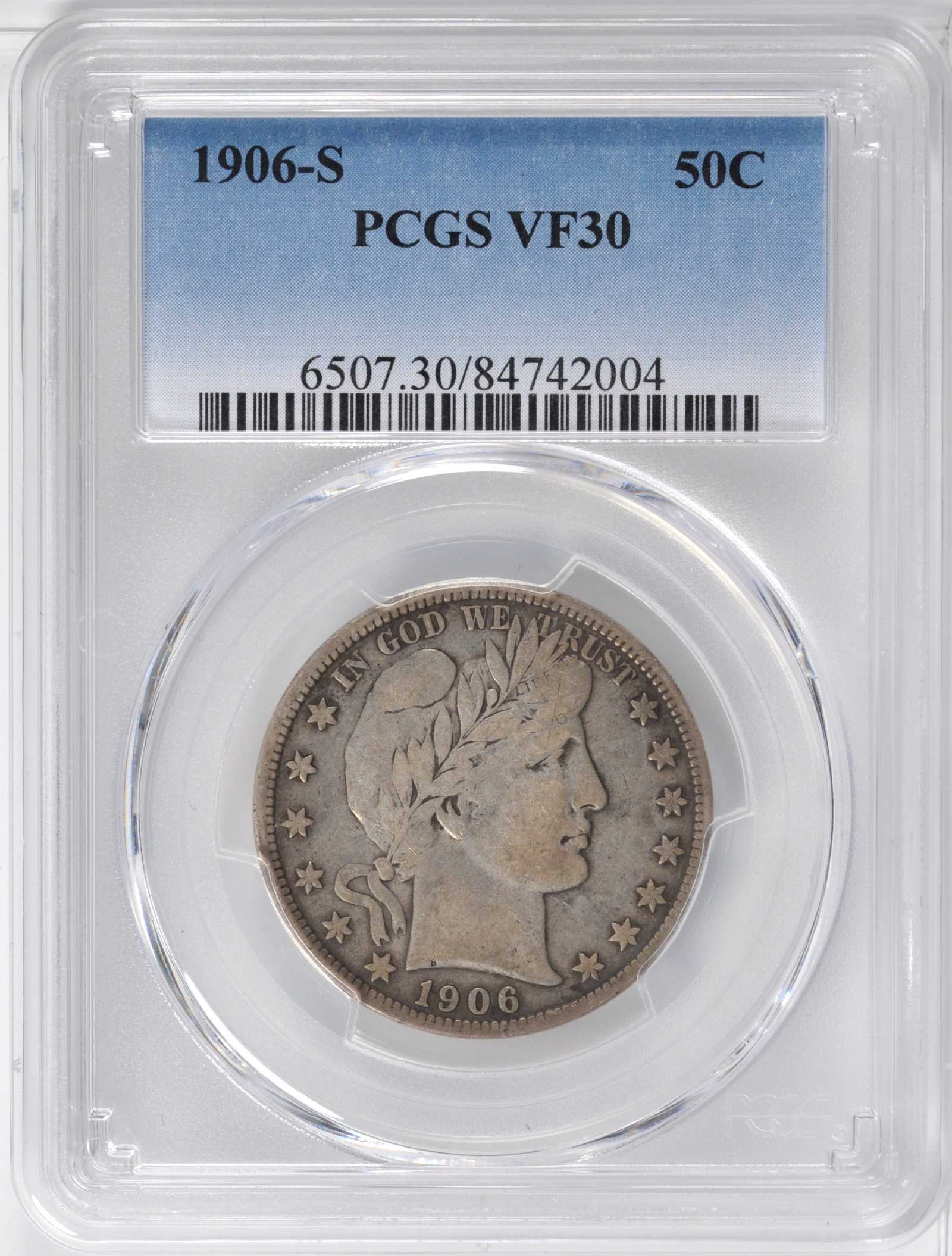1906-S 50c VF25 thumbnail 8