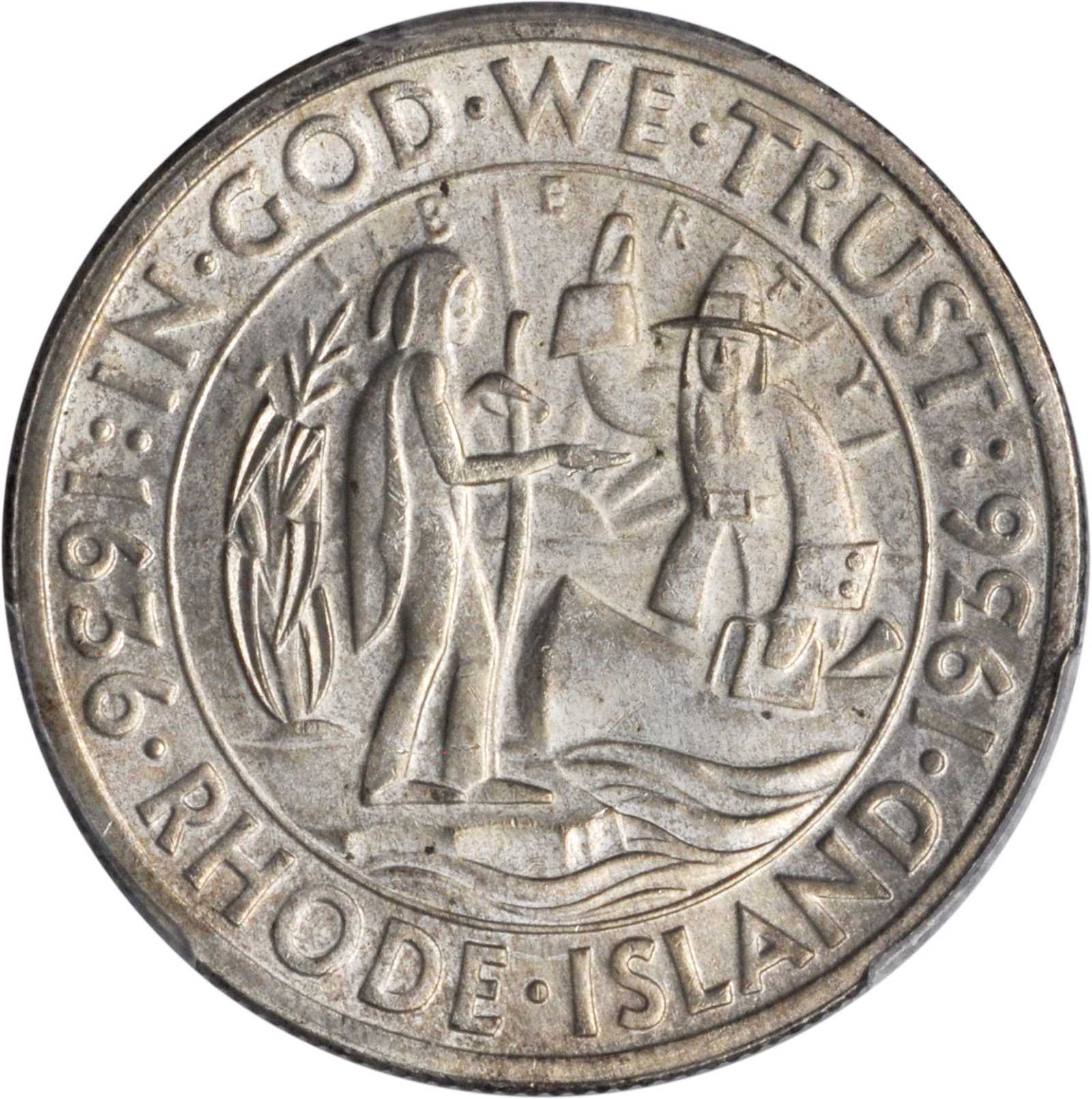 1936 Rhode Island Tercentenary. PDS Set. (PCGS).