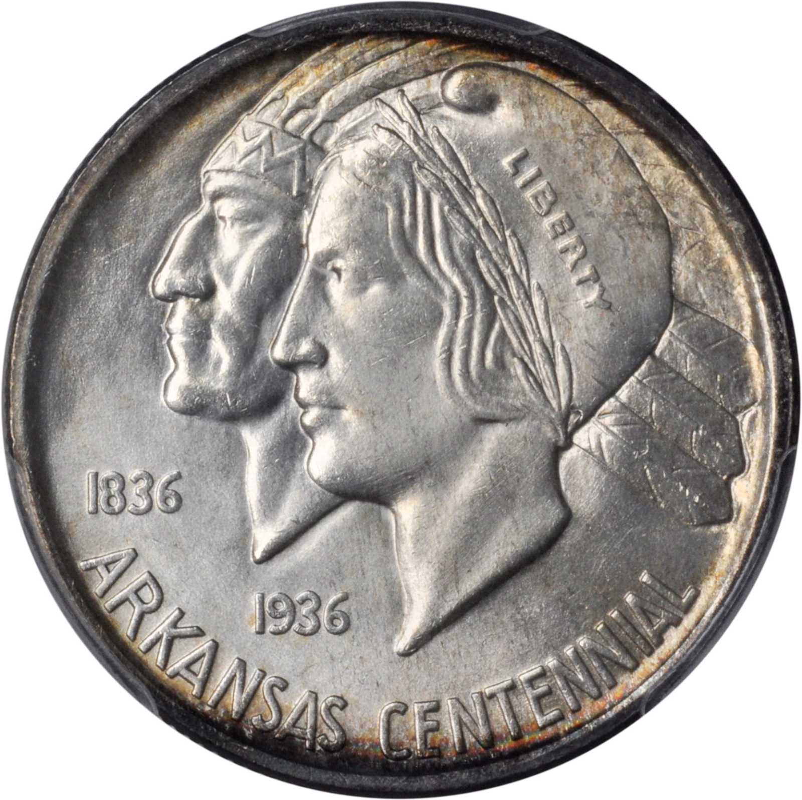 1938 Arkansas Centennial. PDS Set. (PCGS).