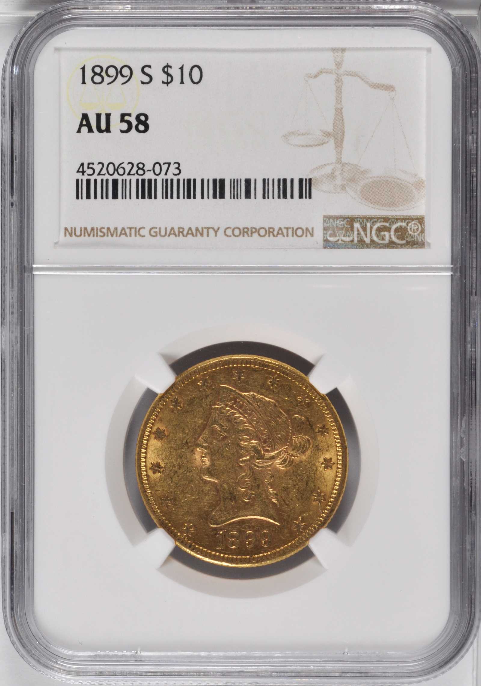 1899-S $10 VG10 thumbnail 26