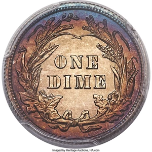image for: 1904 10C PR67 Cameo PCGS....