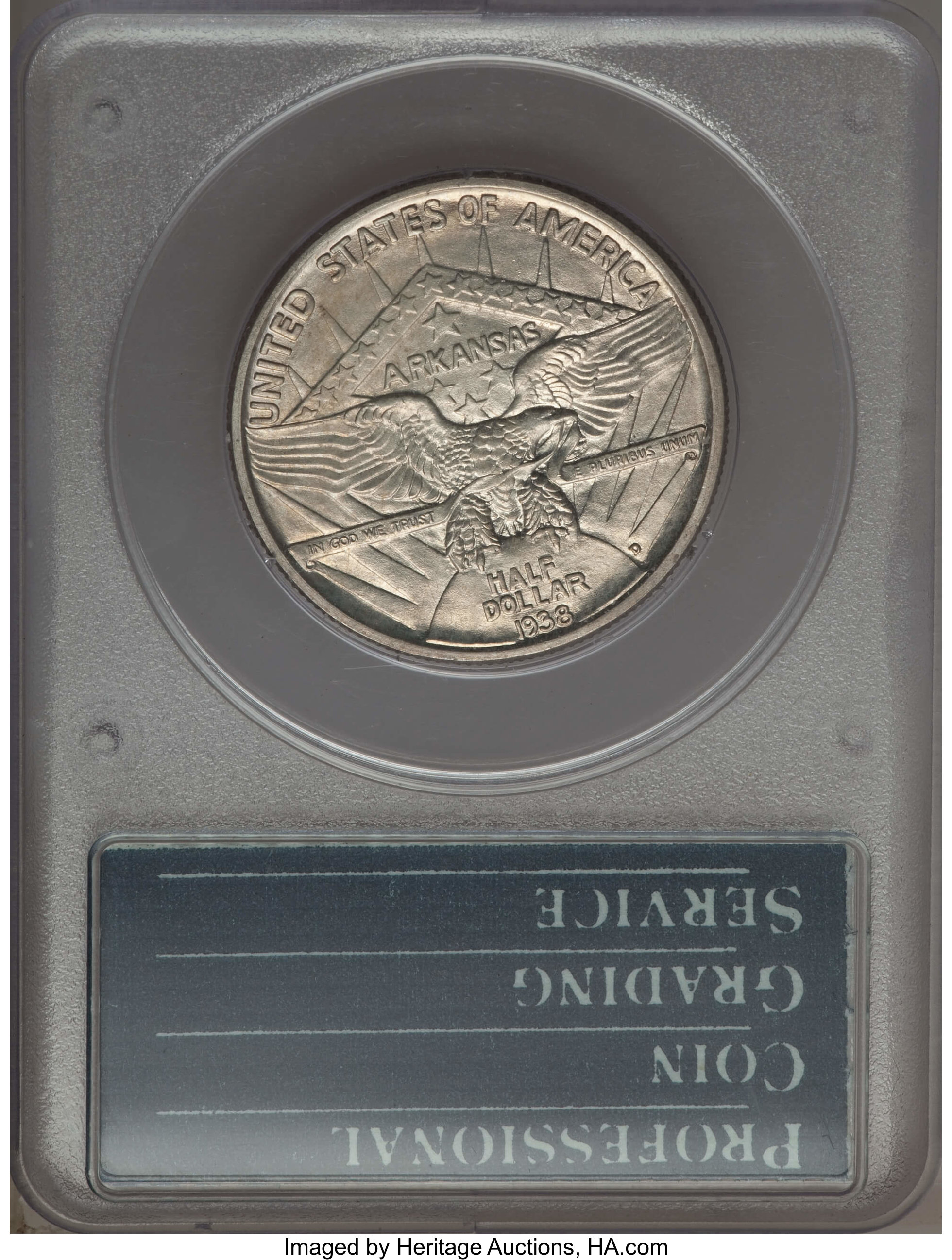 1938-D 50c Arkansas XF40 thumbnail 11