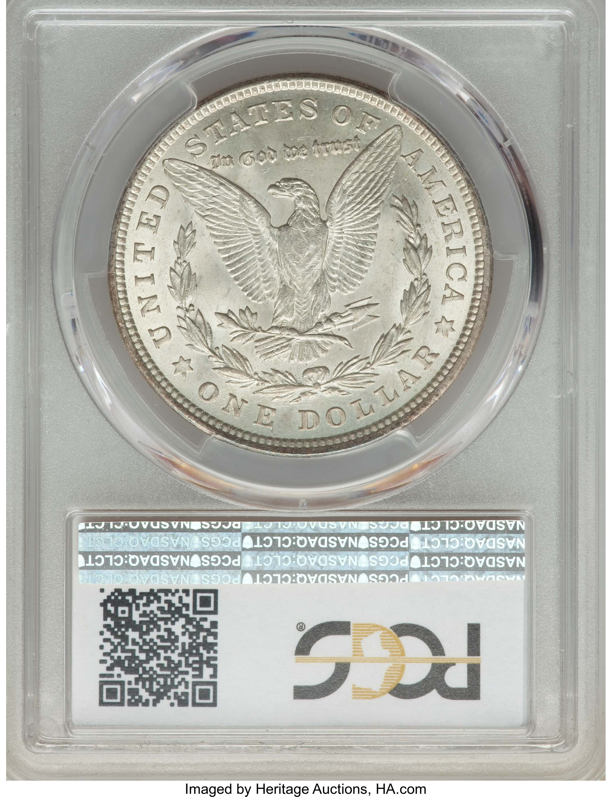 1921 $1  Morgan, Pitted Reverse, VAM-41A MS64 thumbnail 14