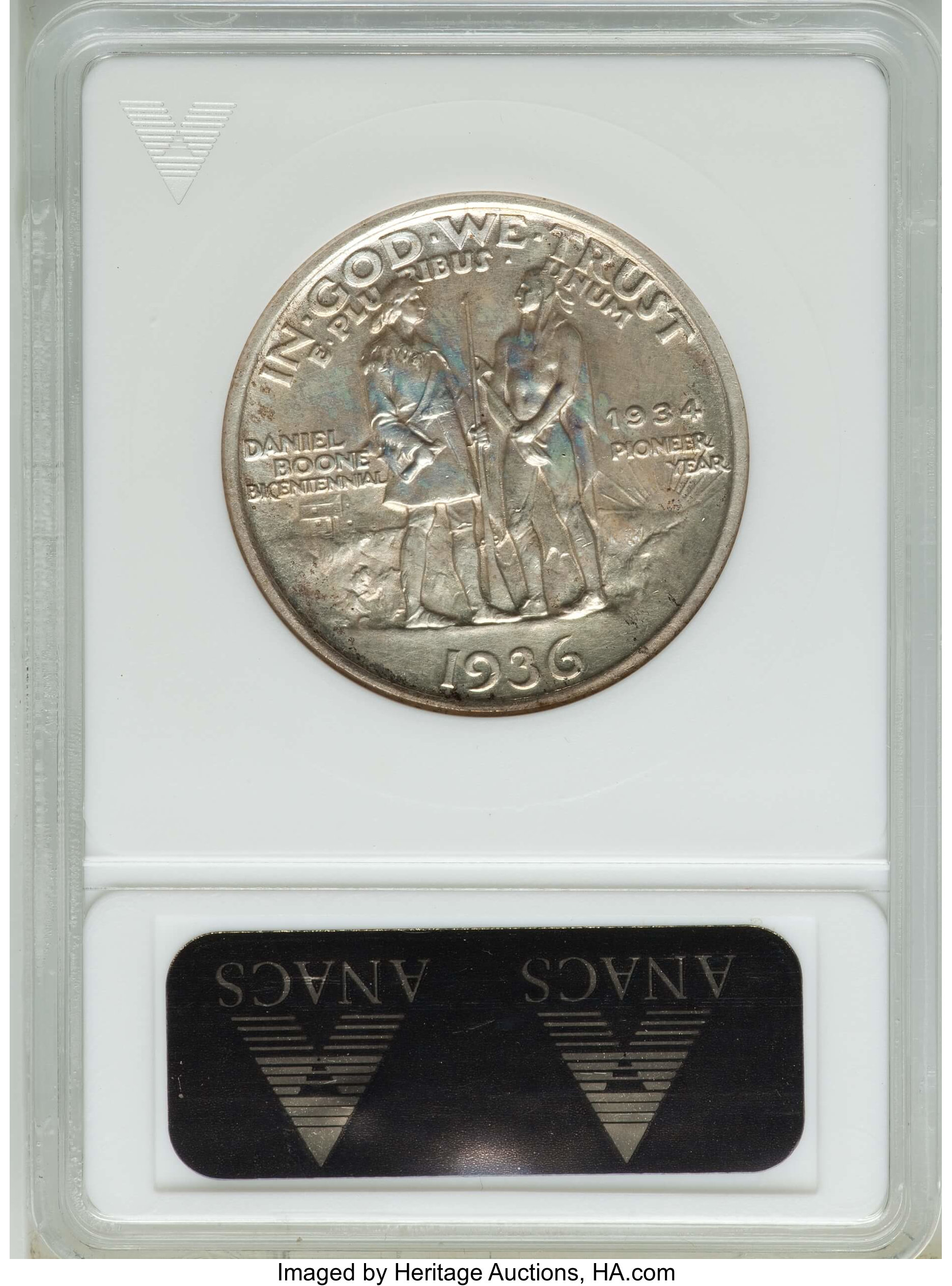 Boone Bicentennial 50c [Type] XF40 thumbnail 2