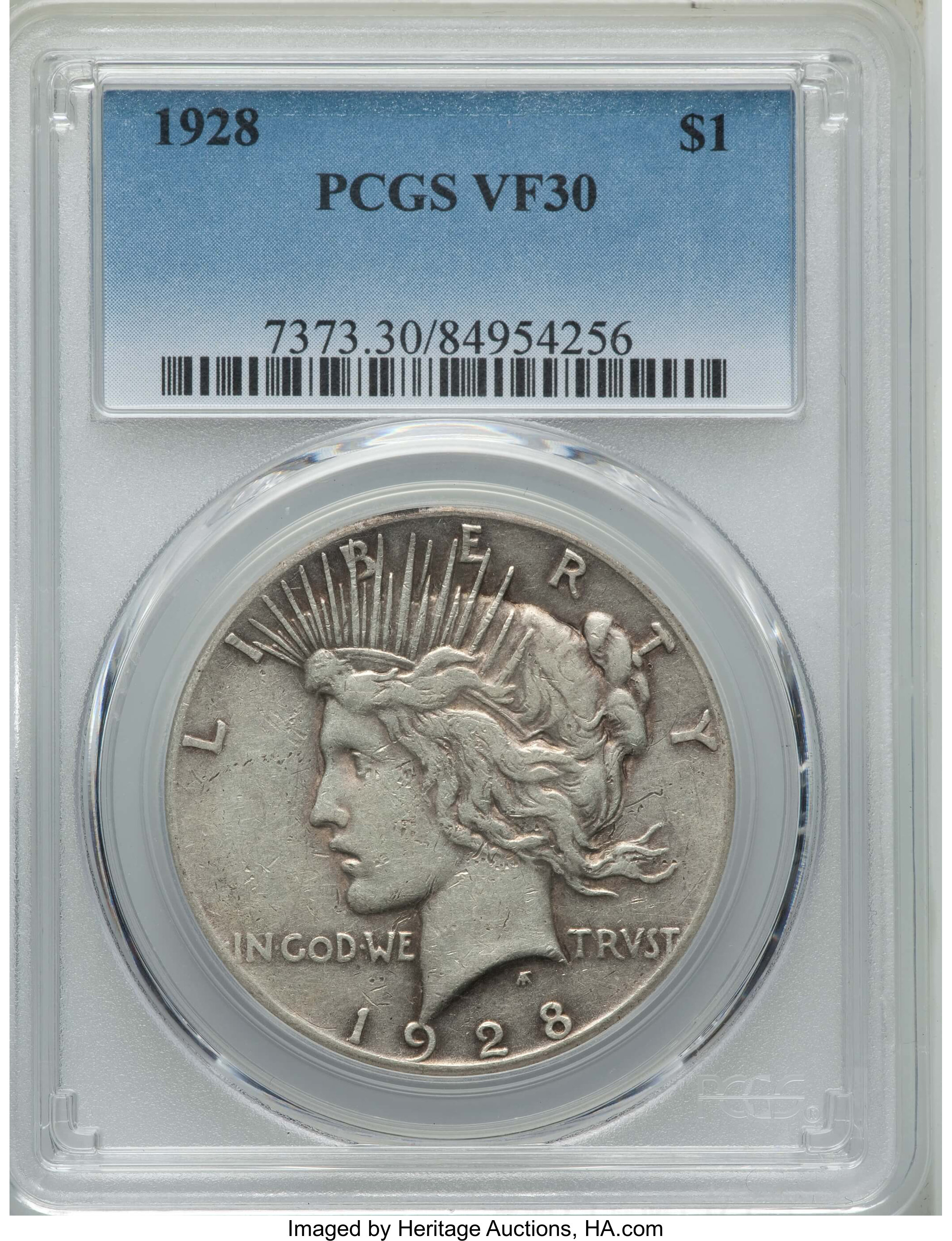 1928 $1 AG3 CAC thumbnail 17