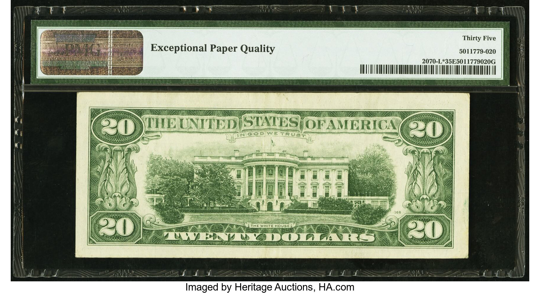 image for: Fr. 2070-L* $20 1969C Federal Reserve Star Note. PMG Choice Very Fine 35 EPQ....