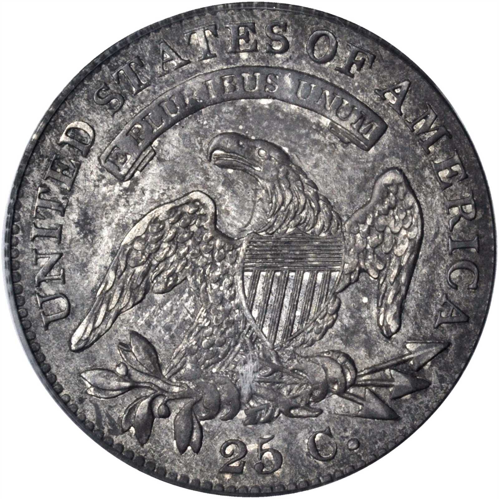 1824/2 25c AU50 thumbnail 2