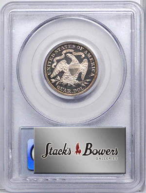 image for: 1879 Liberty Seated Quarter. Proof-63 Deep Cameo (PCGS). CAC.