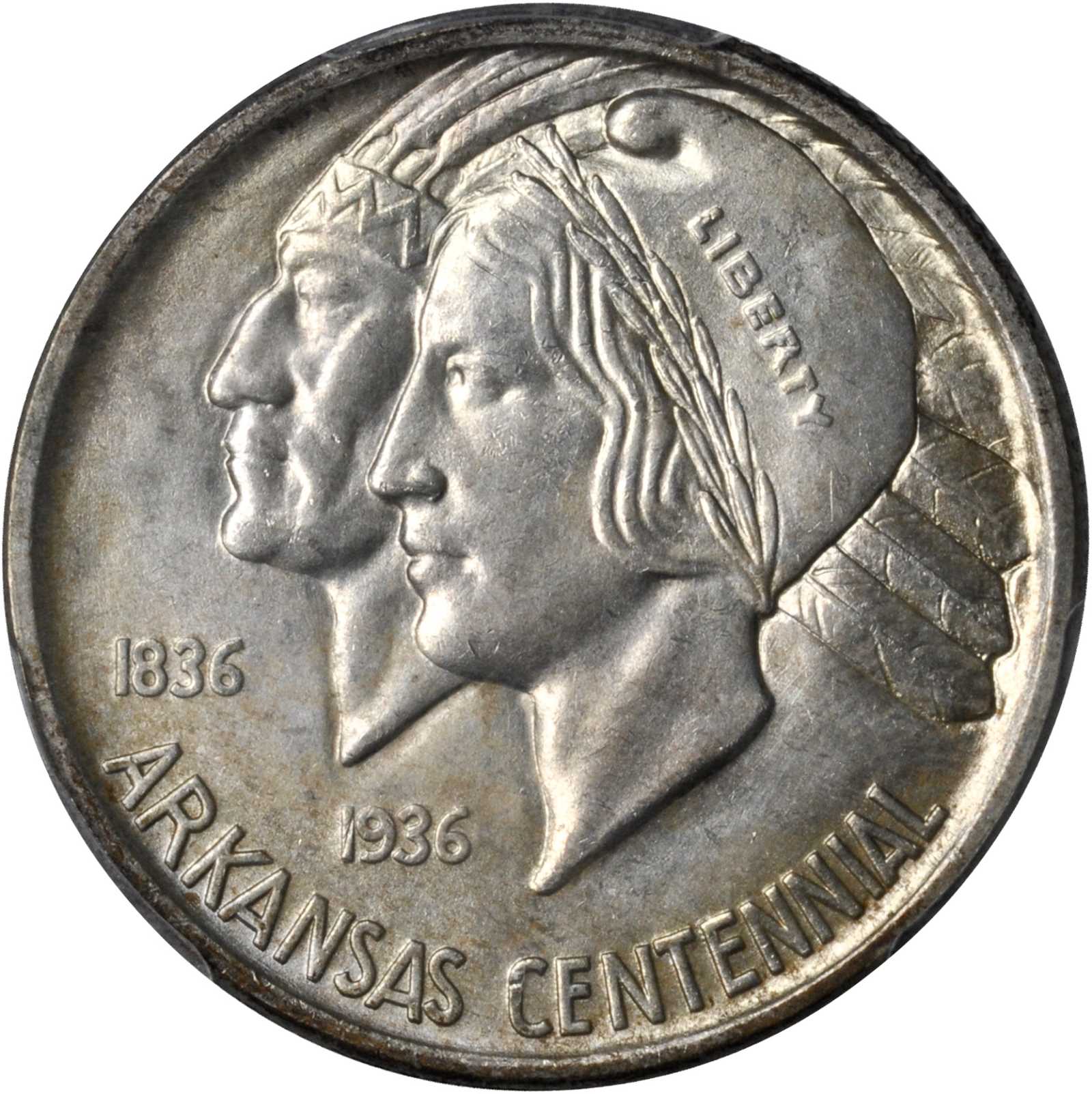 1937 Arkansas Centennial. PDS Set. (PCGS).