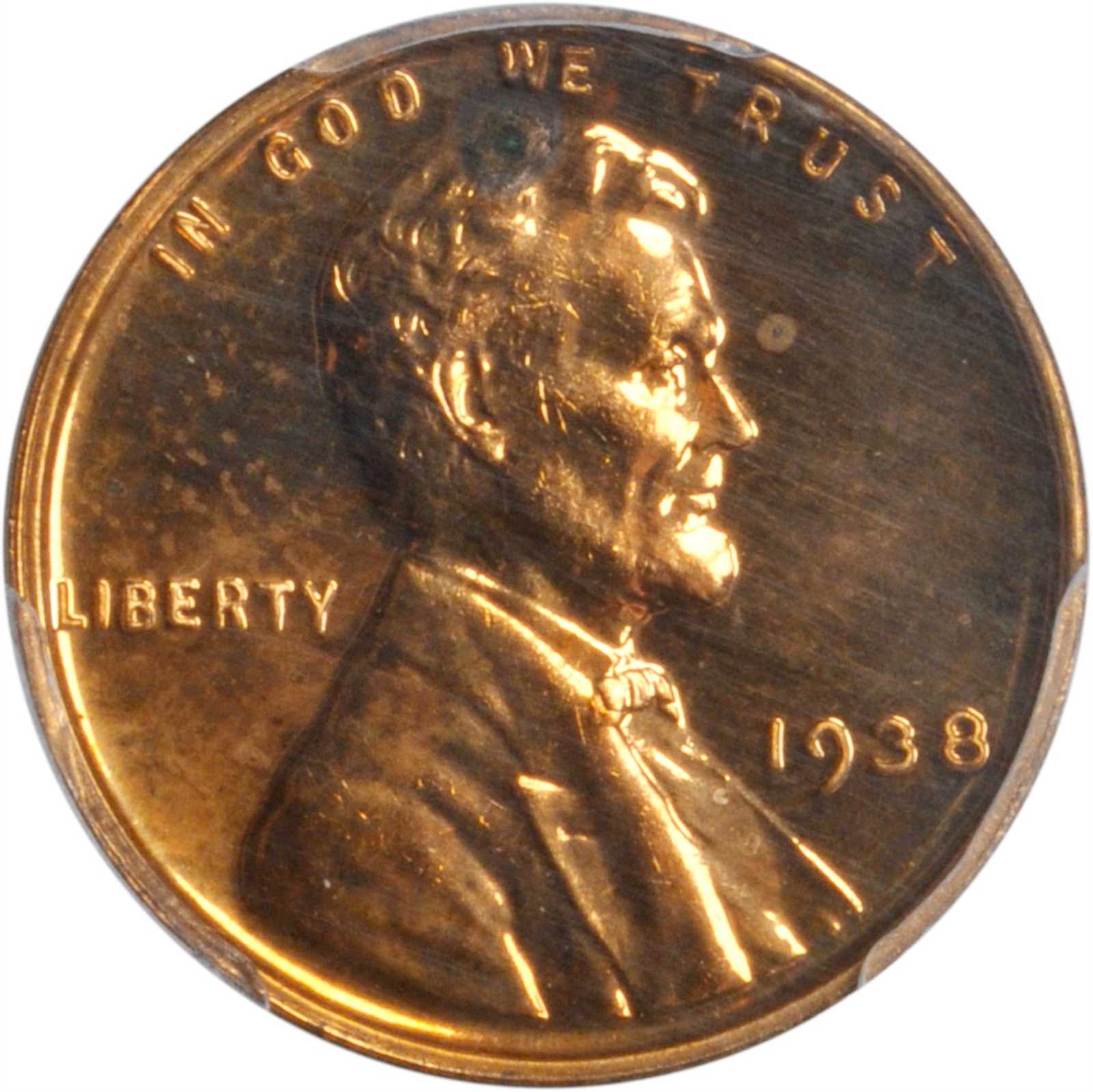 1938 Proof Set. (PCGS).