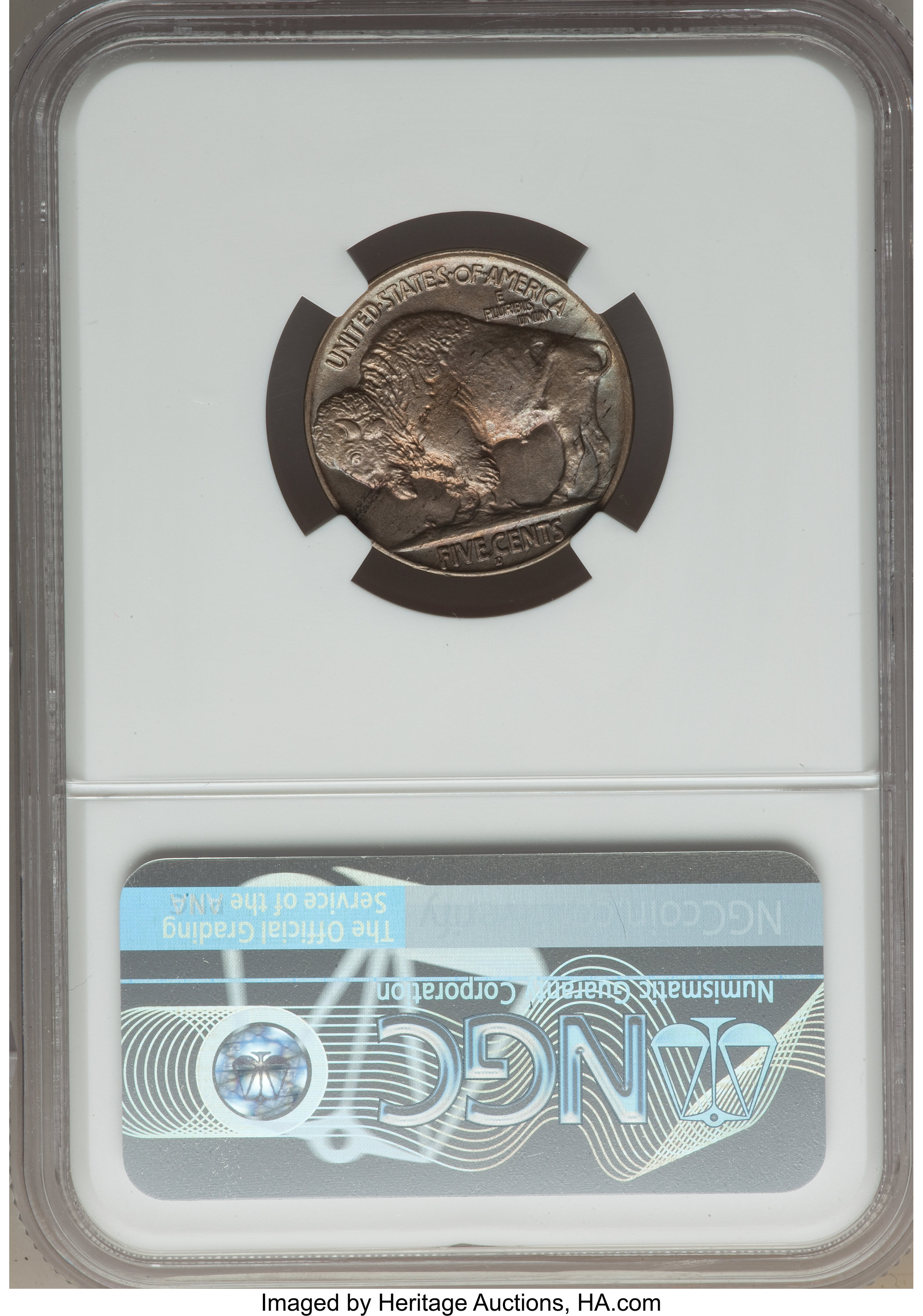 1919-D 5c MS60 thumbnail 2
