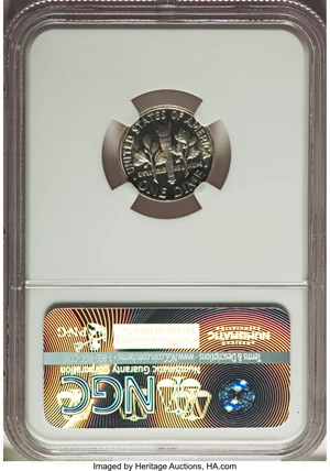 image for: 1957 10C PR69 Ultra Cameo NGC. NGC Census: (23/0). PCGS Population: (6/0). ...