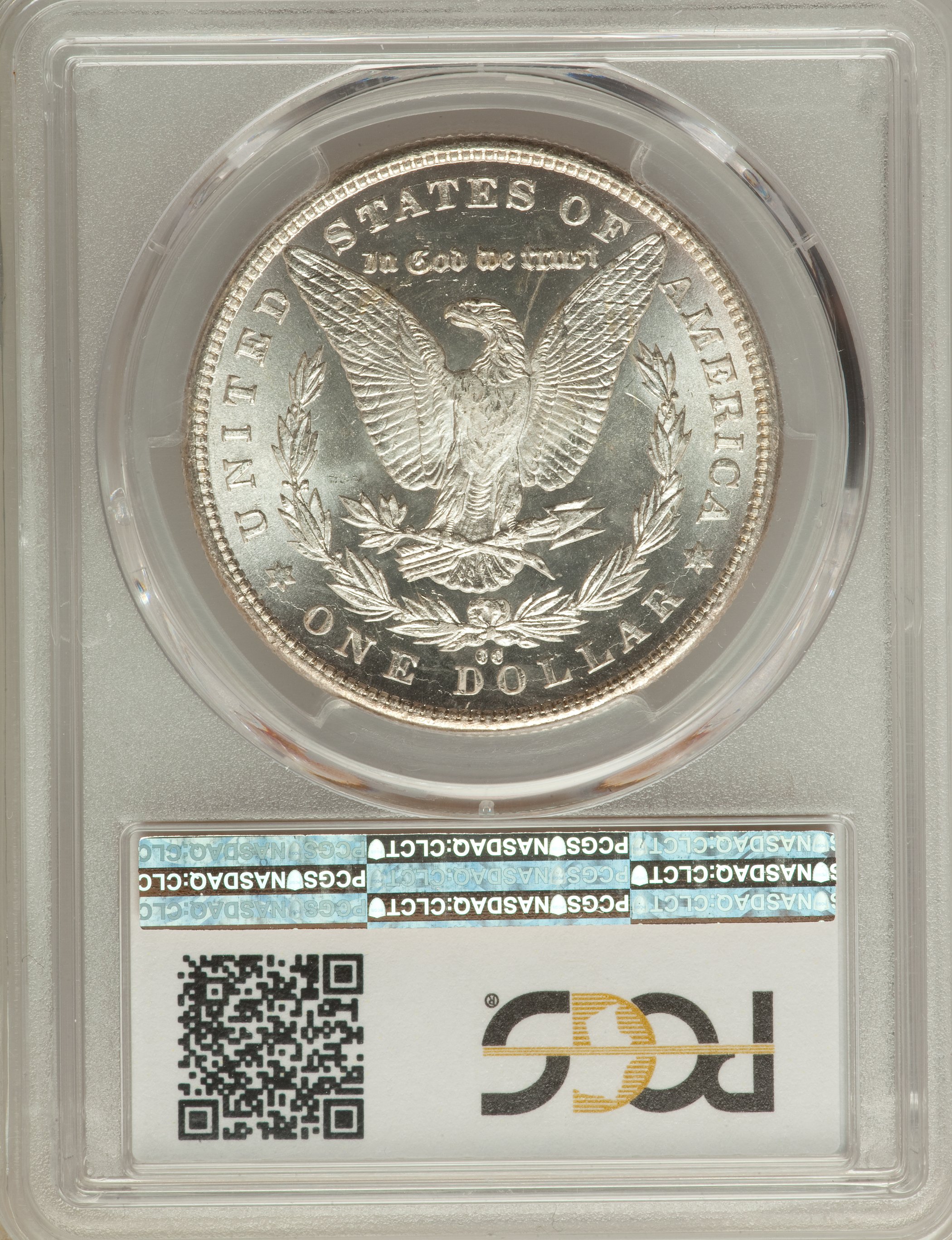 1885-CC $1  Doubled Dash, VAM-4 MS65 CAC thumbnail 3