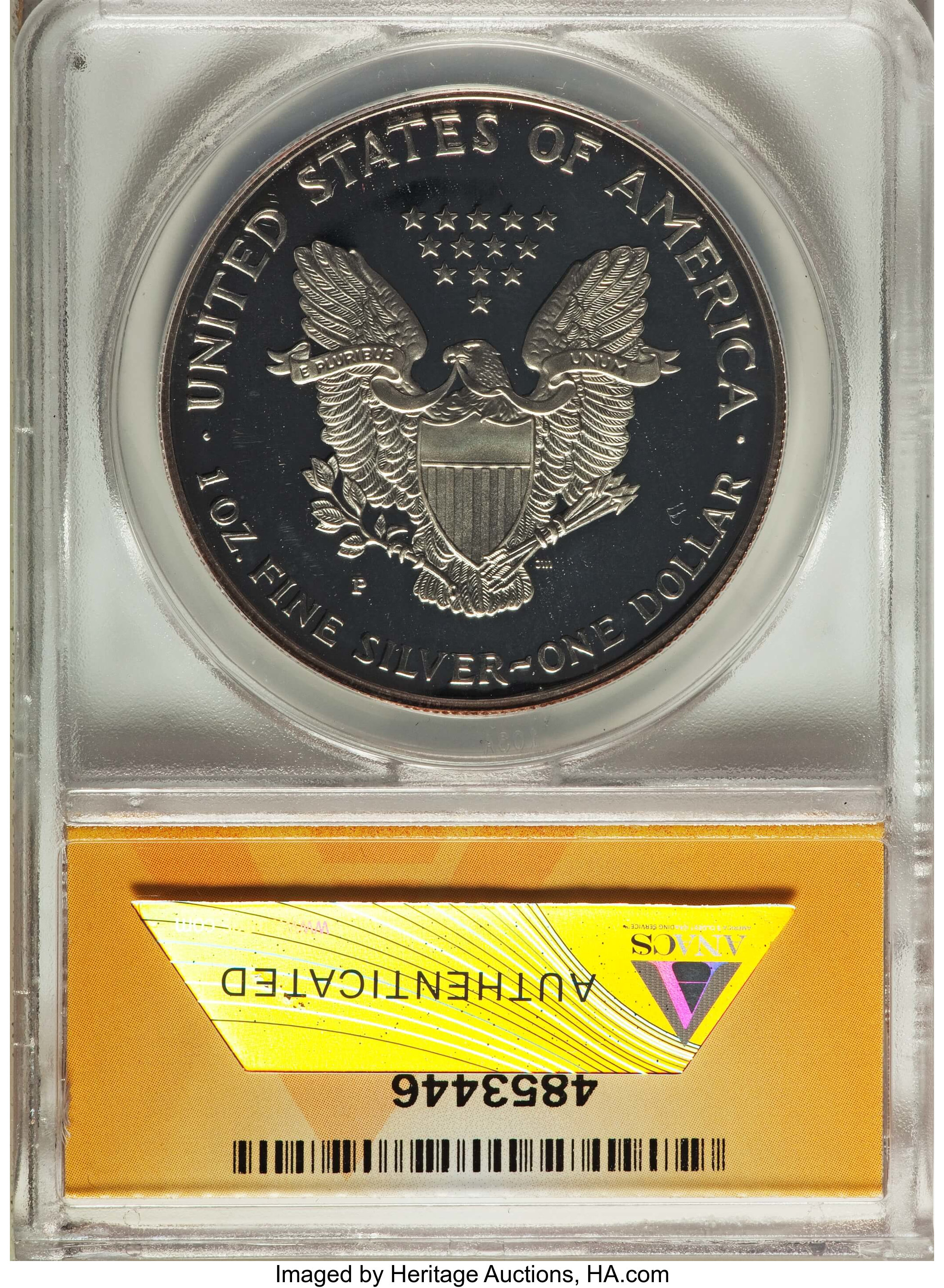 1991-S $1  Silver Eagle PR DCAM PR64 DCAM thumbnail 5