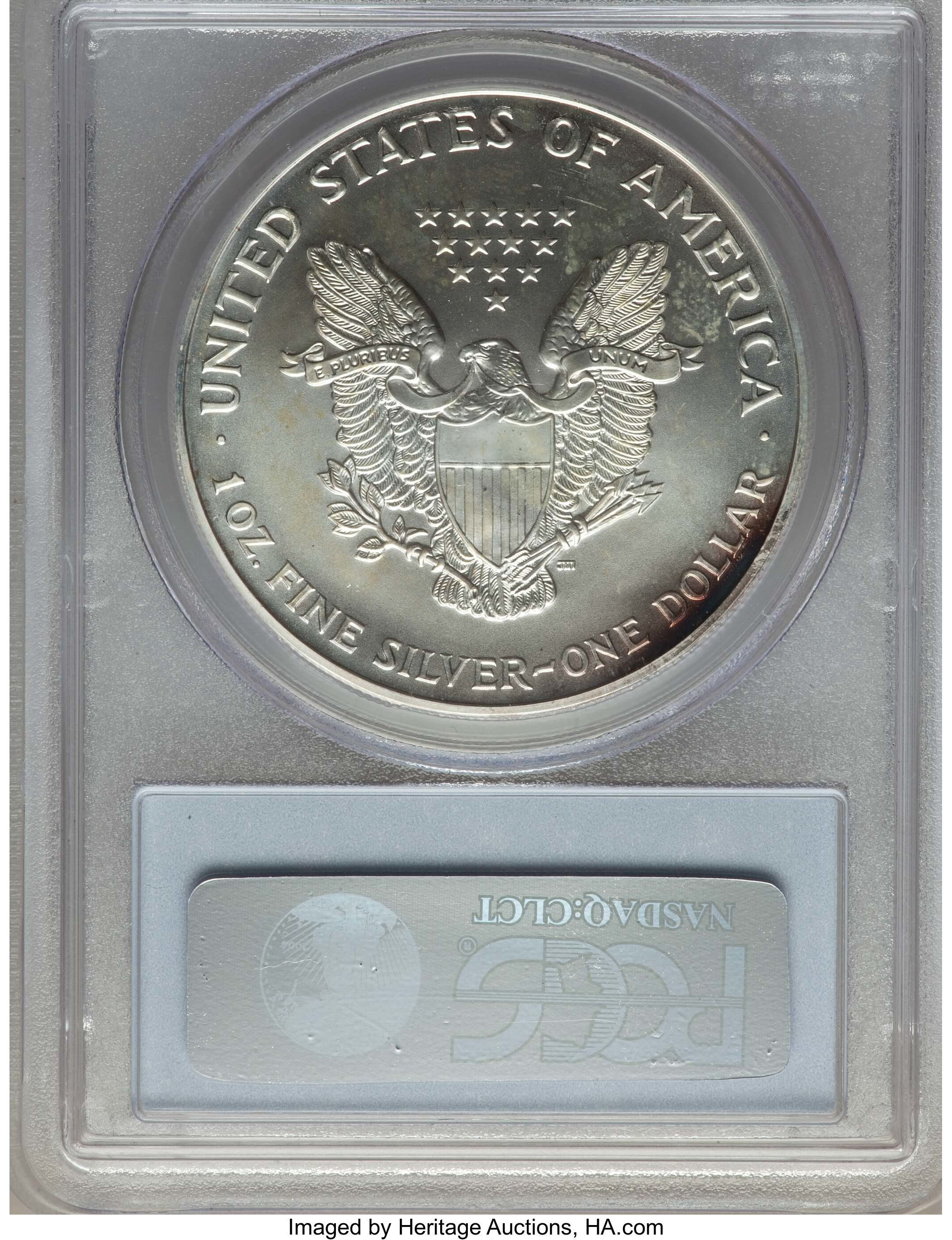 1998 $1  Silver Eagle MS63 thumbnail 6