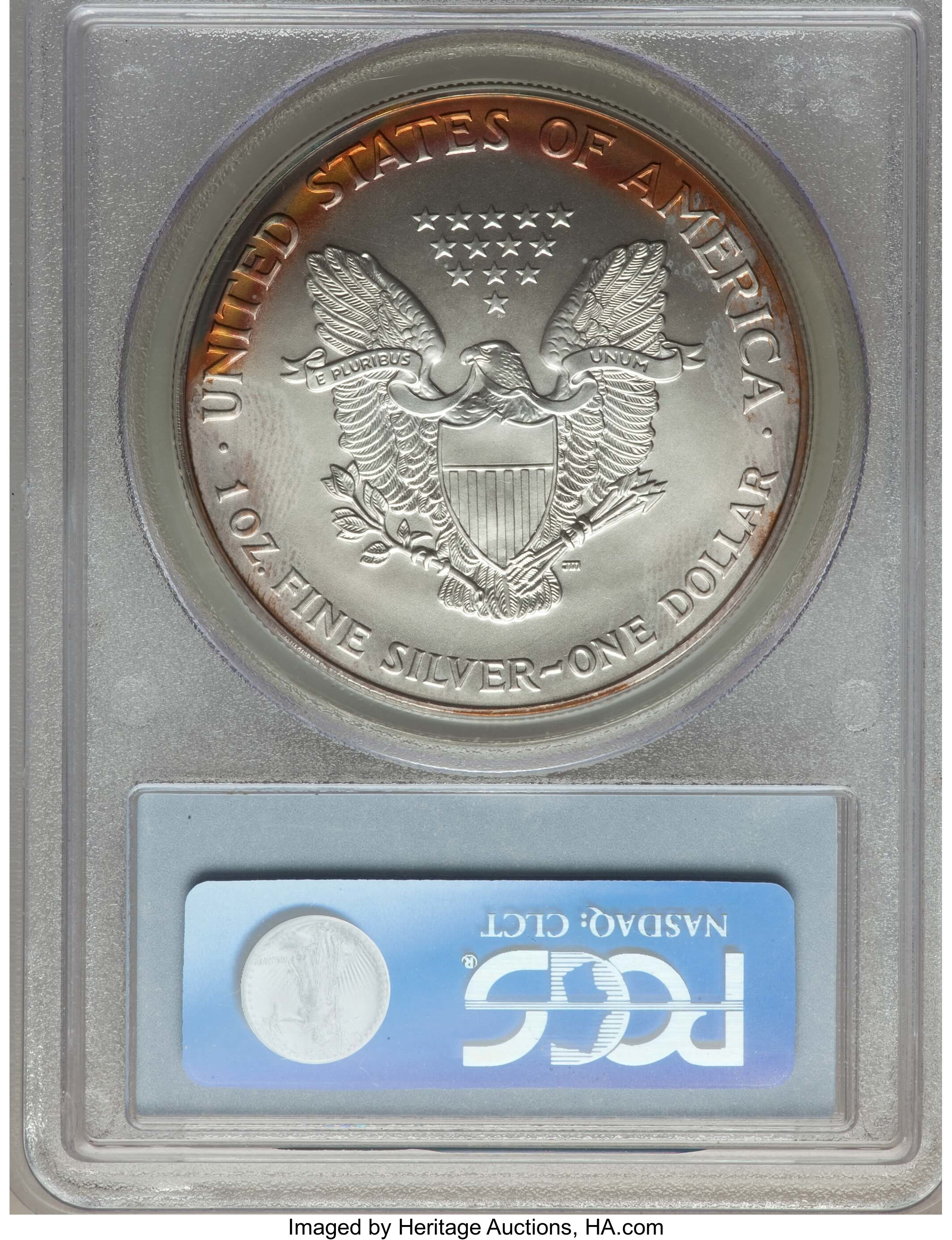 1998 $1  Silver Eagle MS63 thumbnail 7