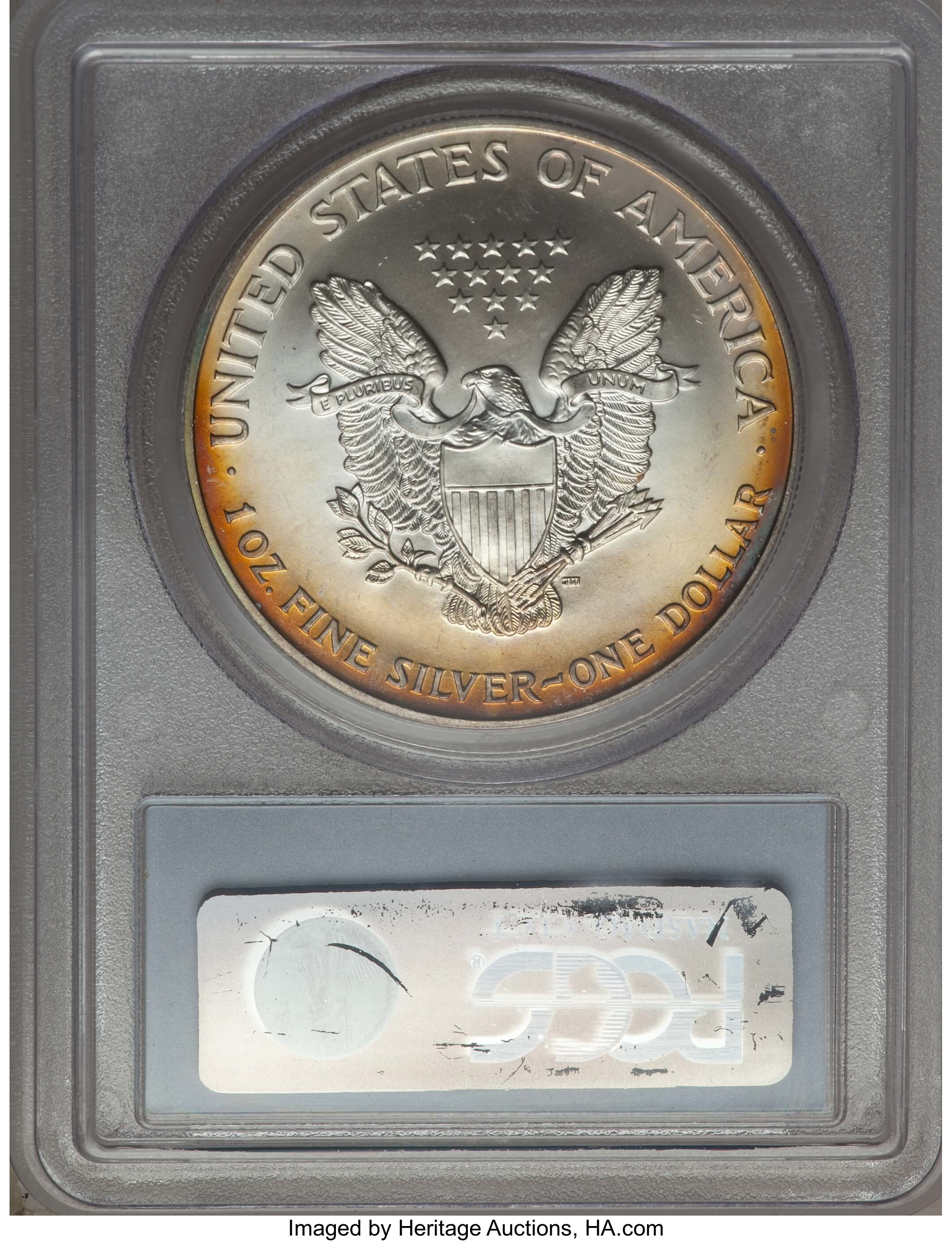 1998 $1  Silver Eagle MS63 thumbnail 4