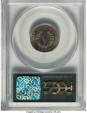 image for: 1896 5C PR67 PCGS. CAC....