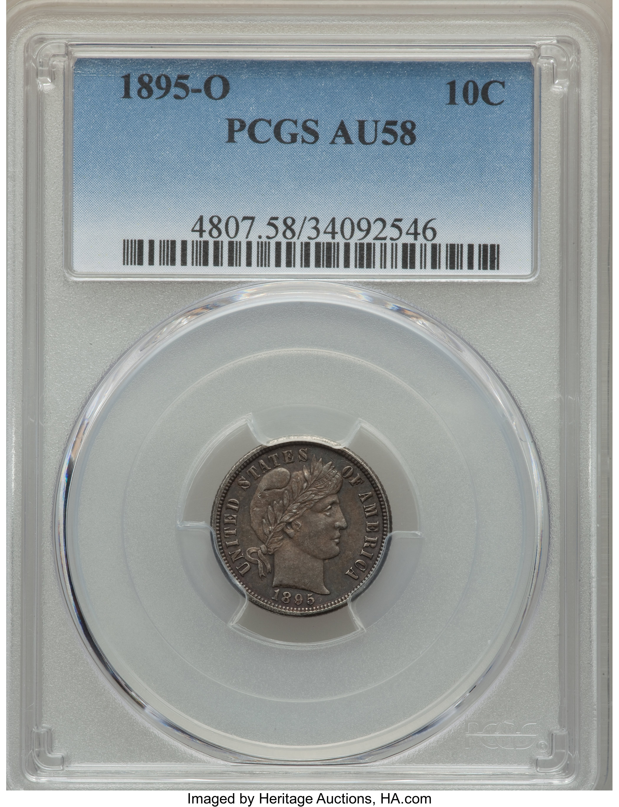 1895-O 10c MS65 thumbnail 9