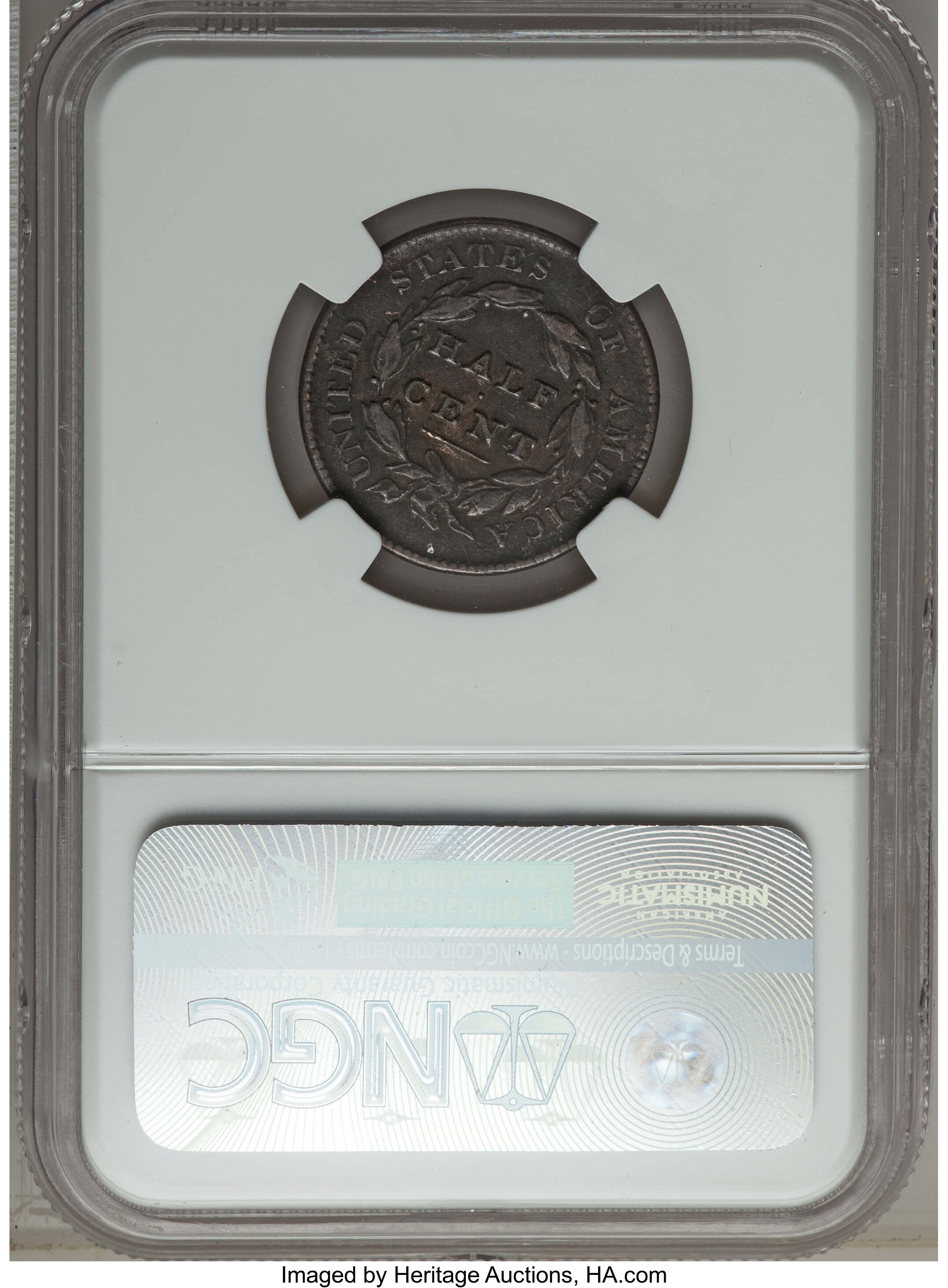 1829 1/2c C-1 MS BN G4 BN thumbnail 12