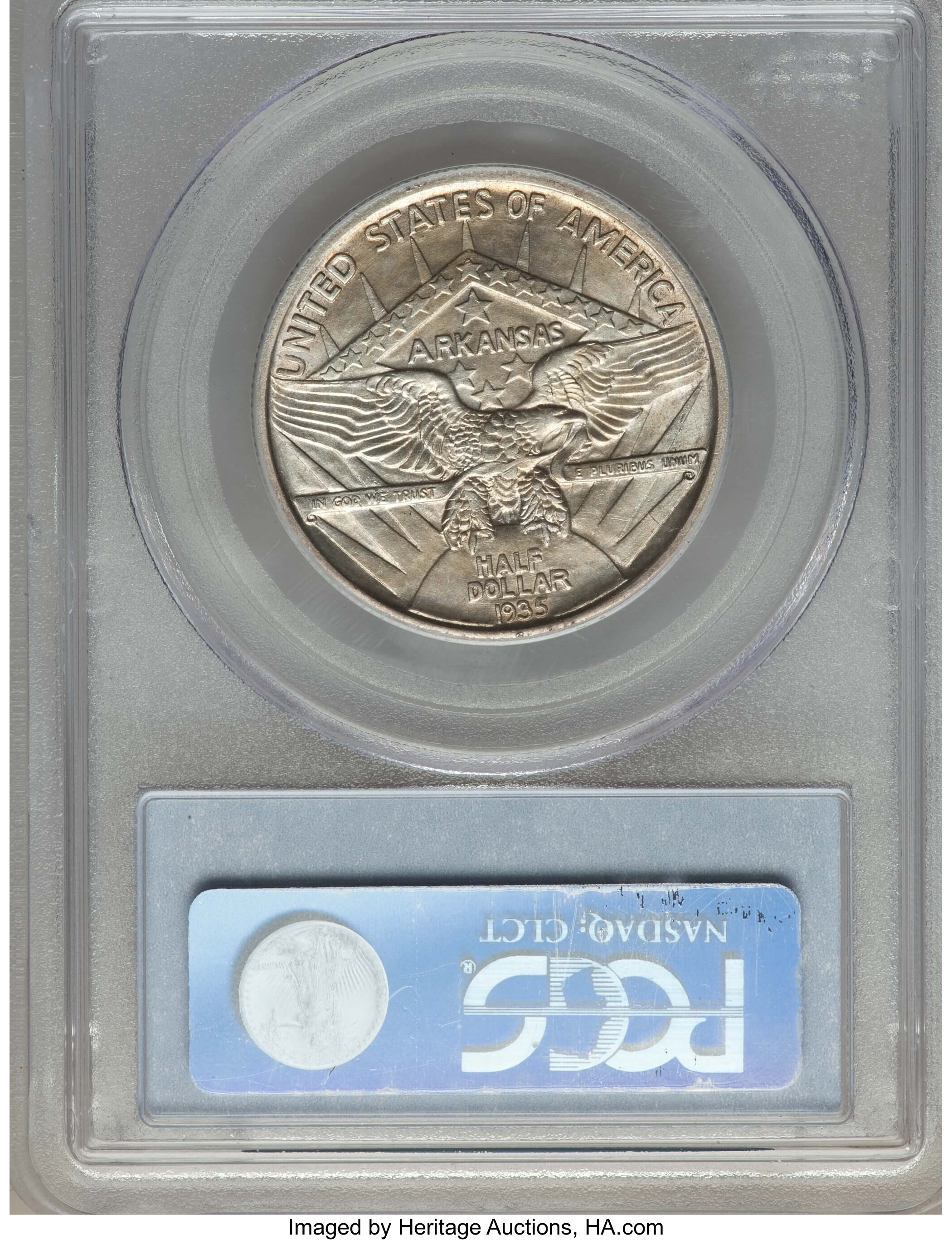 1935 50c Arkansas XF40 thumbnail 2