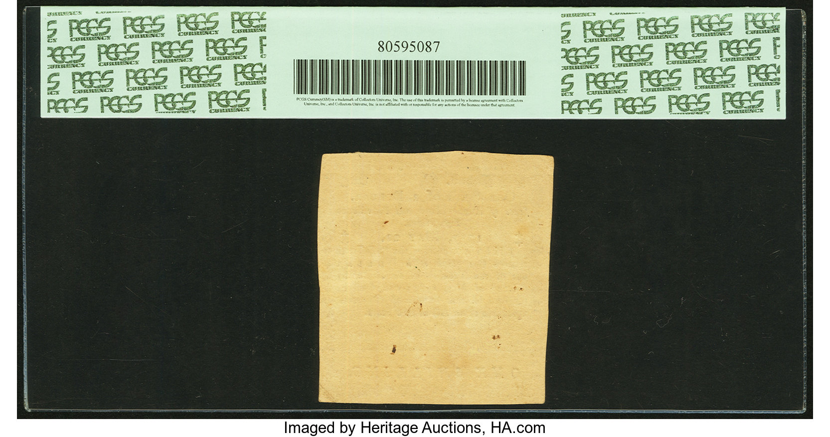 image for: Rhode Island May 22, 1777 $1/6 Fr. RI-270. PCGS Choice About New 58PPQ....