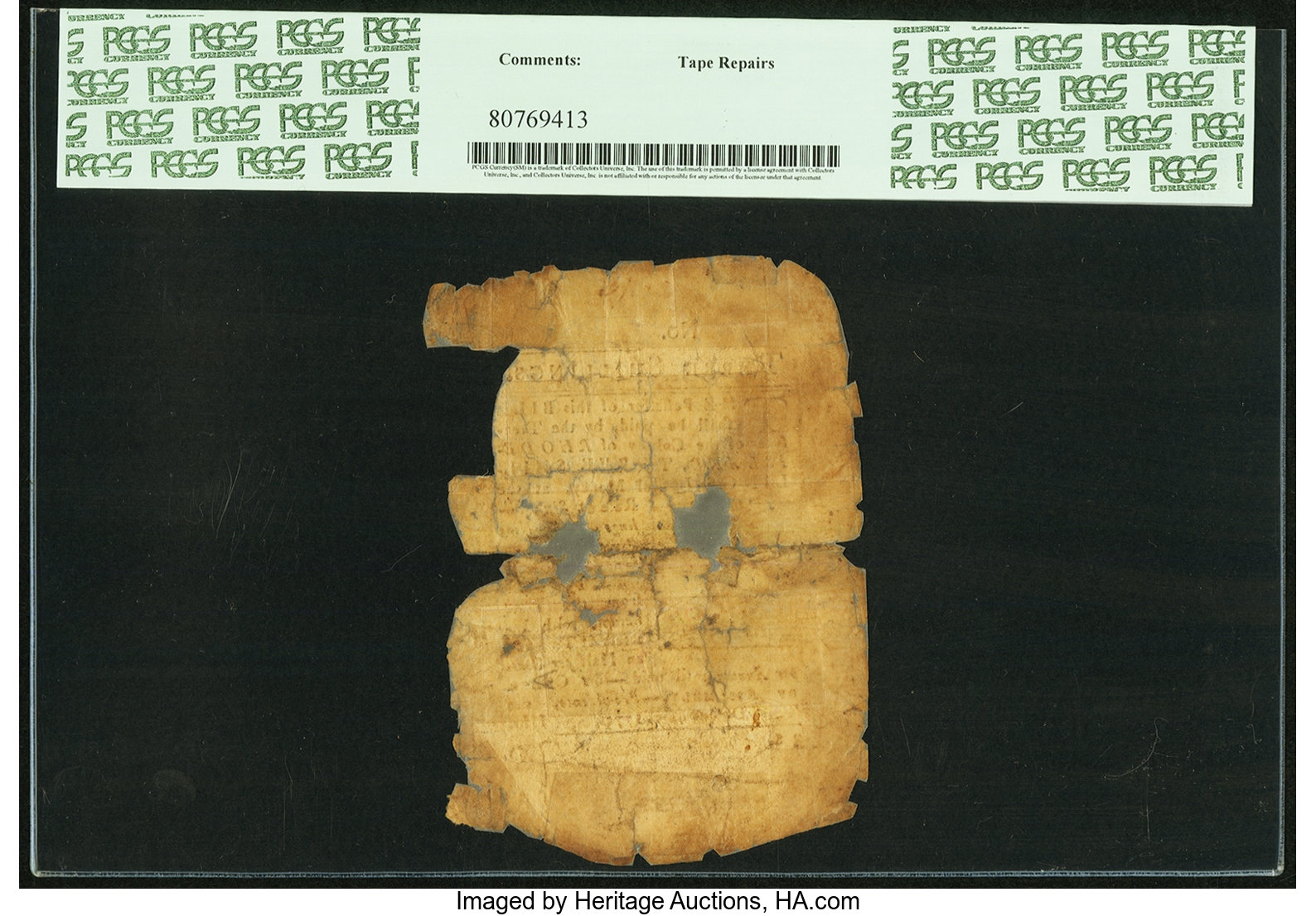 image for: Rhode Island May 3, 1775 3 Shillings Fr. RI-179. PCGS About Good 3 Apparent....