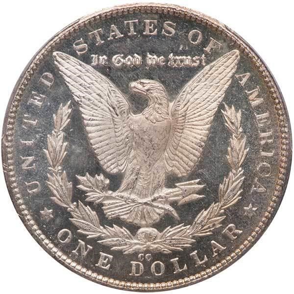 image for: $1 1879-CC PCGS MS64 DMPL CAC