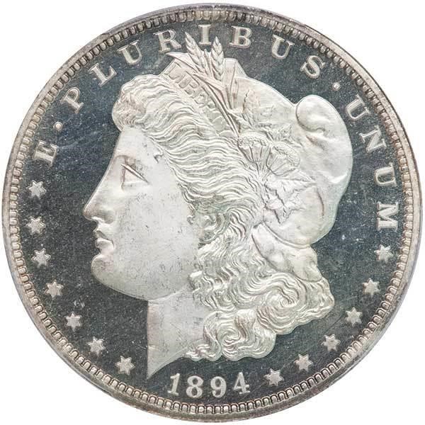 image for: $1 1894 PCGS PR67 DCAM