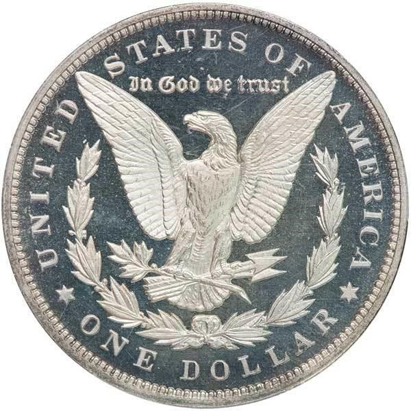 image for: $1 1894 PCGS PR67 DCAM