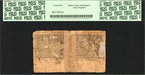 image for: MD-44. Maryland. Jan. 1, 1767. $1. PCGS Fine 12.