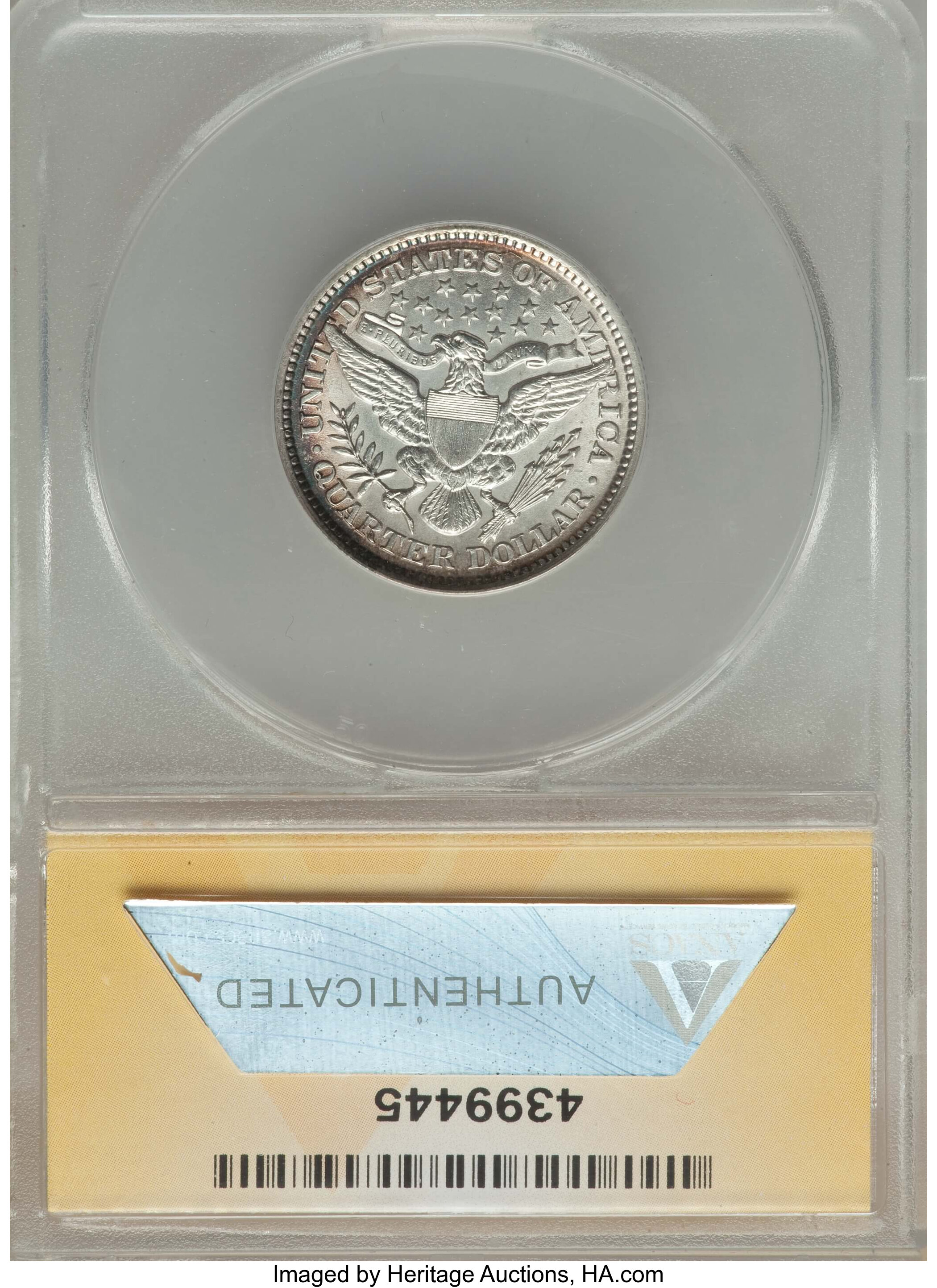 1893 25c VF20 CAC thumbnail 15