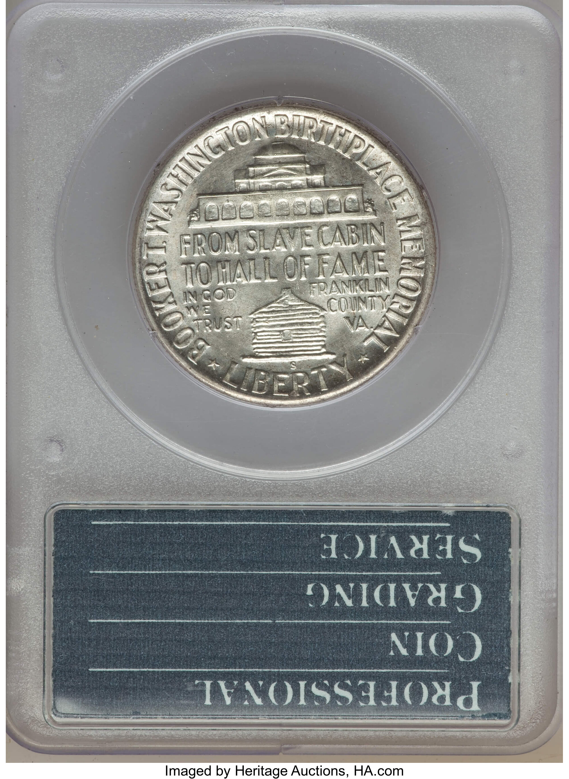 1948-S 50c Booker T. Washington VF25 CAC thumbnail 6