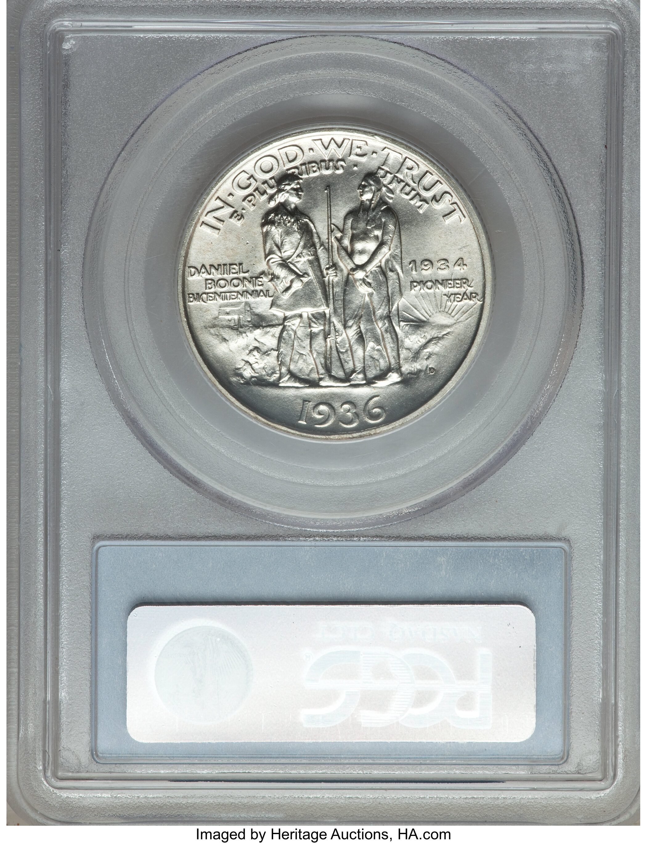 1936-D 50c Boone AU50 CAC thumbnail 12