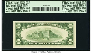 image for: Fr. 2011-G* $10 1950A Federal Reserve Star Note. PCGS Very Choice New 64....