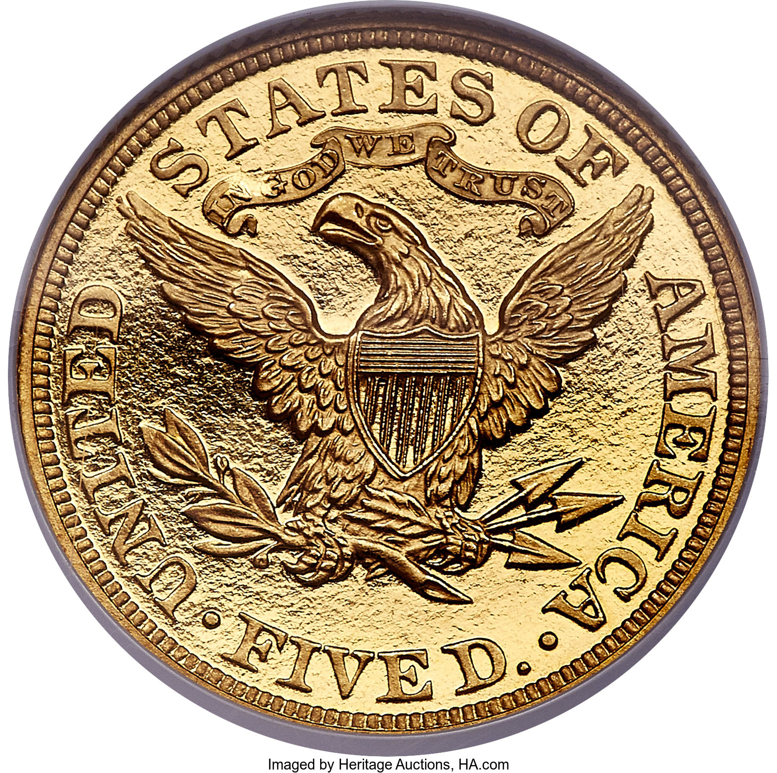 image for: 1899 $5 PR65 Ultra Cameo NGC....