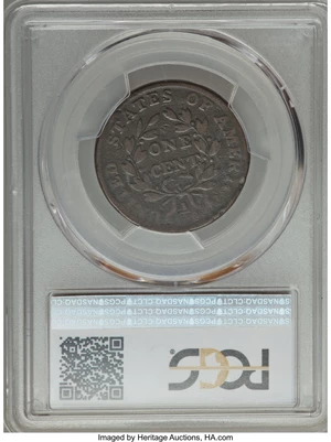 image for: 1798 1C Second Hair Style, S-171, B-30, R.4, Good 4 PCGS....