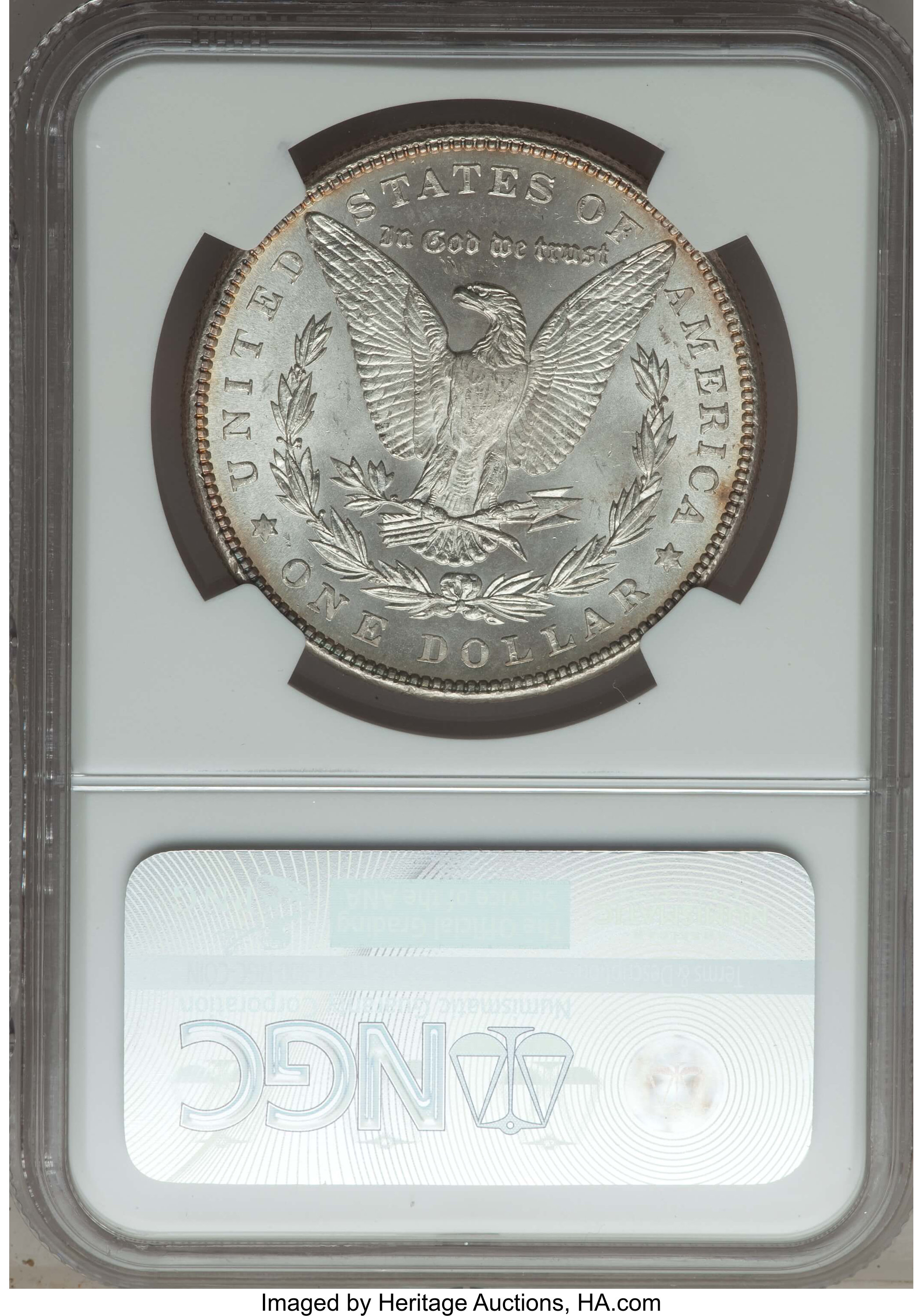 1886 $1  Misplaced Date, 8 Below M, VAM-21 MS63 thumbnail 16